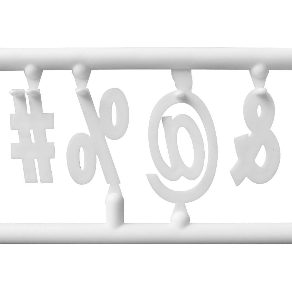 Letters and Numbers for Attaching to the Board - Set